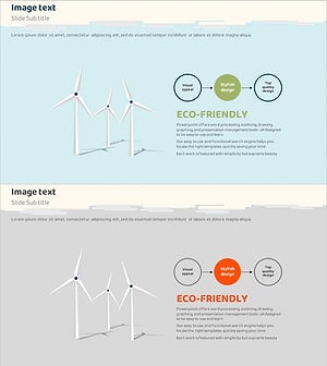 Eco-friendly Business Goal Market Strategy Diagram – Sustainable Development