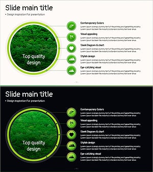 식물원 구성내용 – 시각적으로 매력적인 다이어그램