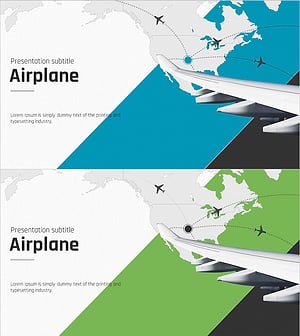Attractive Cover Template for World Travel Presentation