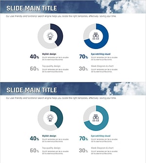 바다 등대 시장 점유율 도넛차트