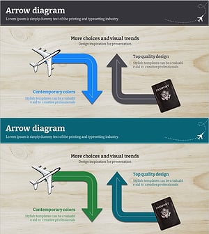 Business Support Strategy Arrow Diagram – A Guide for Global Business Synergies