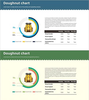 Camping Business Target Market Donut Chart – Key to Market Analysis