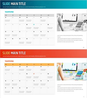 비즈니스 세부 일정표 – 효율적인 일정 관리를 위한 다이어그램