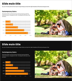 가족 캠핑 스택형 가로 차트 – 시장 현황과 경쟁 우위
