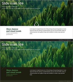 숲 와이드 템플릿 소개 – 자연을 닮은 디자인