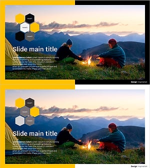 모던한 여가 활동 프레젠테이션 – 만남과 교감