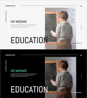 배움의 순간, 성장의 시작 – 교육 혁신 슬라이드