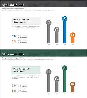 취미 수요 조사를 시각화한 그래프 – 시장 분석 템플릿