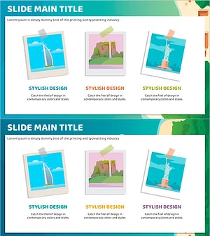 관광지 기록 사진 – 스타일리시 디자인을 담다