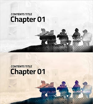 전쟁 템플릿 챕터01 – 강렬한 오프닝