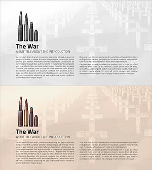 전쟁 관련 사업 소개 슬라이드 – 전략 및 추진 배경