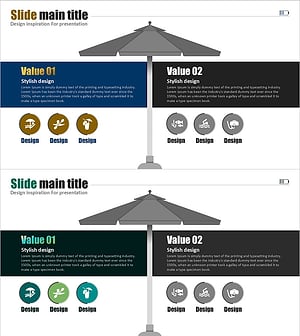 파라솔 인포그래픽 – 마케팅 전략과 서비스 실행