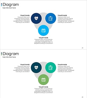 헬스케어 관리 다이어그램 – 데이터 시각화와 효율성