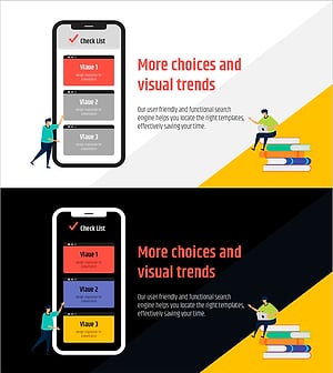 모바일 학습 체크리스트 목업 – 효과적인 프로그램 소개