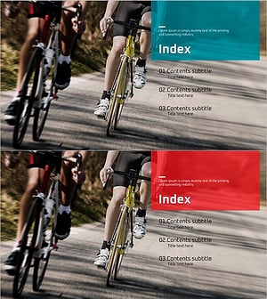 레이서 템플릿 목차 – 빠르고 직관적인 구성