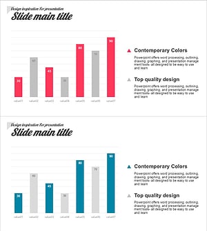 막대 그래프로 데이터 시각화 – 현대적 디자인의 청사진