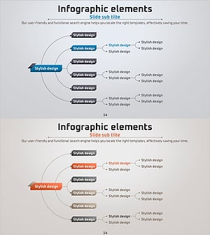 경기 토너먼트 및 선수 배치 인포그래픽 슬라이드