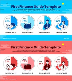 Content-Based and Customer Analysis Presentation Template – Sleek Design with Clear Layouts