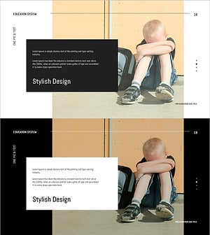 위로가 필요한 아이들 슬라이드 – 걱정을 넘어서는 극복