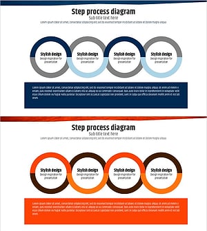 블루 오렌지 연결 다이어그램 - 사업 추진 전략