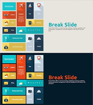 Travel Break Slide – Intro and Outro Use