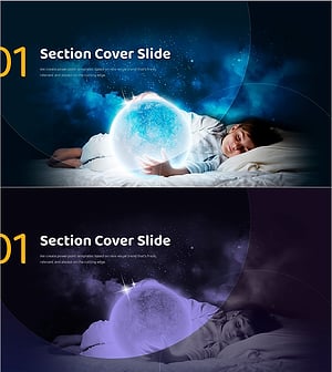 Children's Dream Template Section Slide 01 – Inviting to the World of Imagination