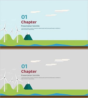 에코 에너지 템플릿 – 지속 가능한 발전과 혁신