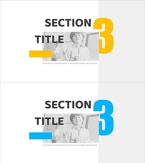 새학기 템플릿 간지03 – 활기찬 학습에 심미성을 더하다