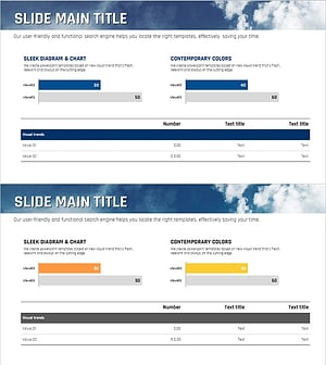 가로막대차트로 경쟁우위 분석 – 바다 등대