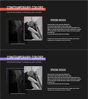 학교폭력 위험성을 전달하는 감성적인 슬라이드