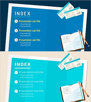 여행 계획 와이드 PPT 목차 – 필수 항목을 정리한 슬라이드