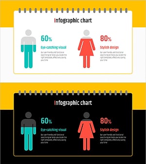 Gender Analysis Graphs for Notepad Frames – Captivating Visuals