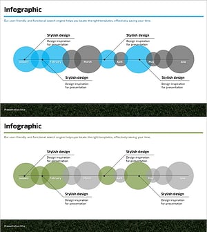 회사연혁 선형 다이어그램 – 비즈니스의 발전을 한눈에