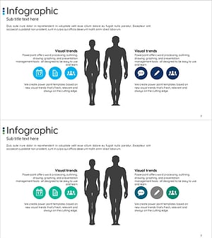 실루엣과 인포그래픽 – 시장 및 고객 분석에서의 효과적 활용