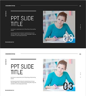 Youth Education Template Section Slide 03 – Effective Section Slide