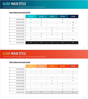 블루 오렌지 체크리스트 – 운영계획을 위한 다이어그램