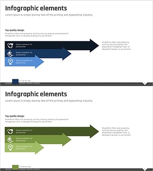 Arrow Graphic for Future Development Direction - Business Strategy
