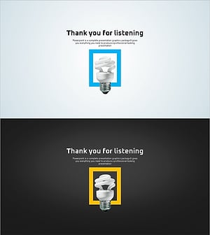 녹색 친환경 에너지 템플릿 – 지속 가능한 미래를 위한 엔딩 페이지