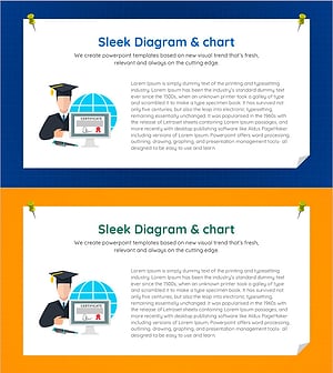 글로벌 교육 칼럼: 비즈니스 전략을 시각화한 템플릿