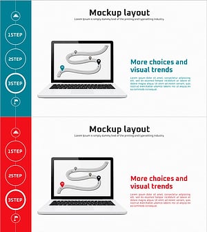 이동 루트 목업 – 직관적인 여정 표현