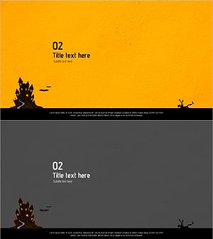 할로윈 데이 간지 템플릿 Chapter02