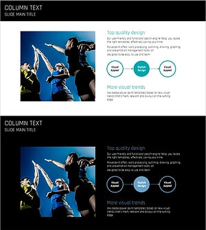 승리를 위한 단합 전략 – 마케팅 흐름을 시각화한 슬라이드