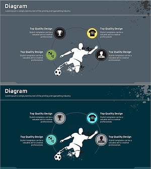 경기 일러스트와 다이어그램 – 스포츠 비전과 전략