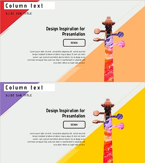 악기 실루엣과 칼럼 - 제품 소개