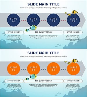 바다 와이드 전략 방향 다이어그램 - 사업 추진 전략의 시각화