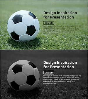Soccer Field Background and Message – Start Your Sports Presentation