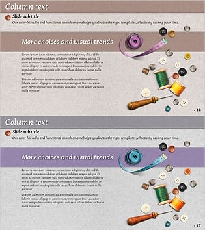 재봉 도구와 칼럼 – 비즈니스 운영 계획