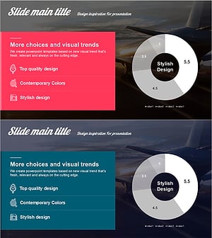 스타일리시한 디자인으로 제안하는 비즈니스 프레젠테이션 템플릿