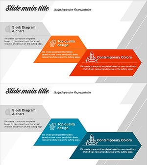 Sequential Process Diagram Slide | Step-by-Step Flow PPT