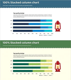 캠핑 시장점유율 세분형 가로막대그래프